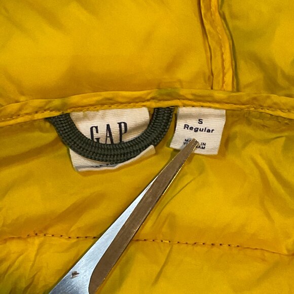 GAP‎ Kids Camo ColdControl Lightweight Puffer Jacket Size Small 6-7 - Picture 7 of 10